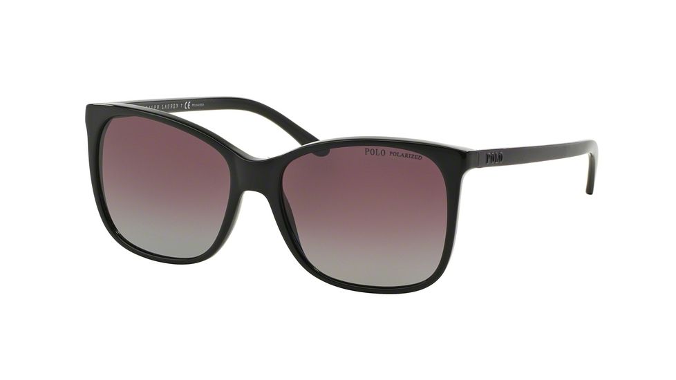 Polo PH4094 Single Vision Prescription Sunglasses PH4094-55178J-55 - Lens Diameter 55 mm, Frame Color Black