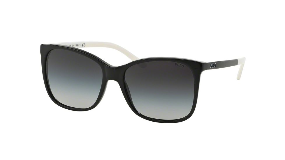 Polo PH4094 Single Vision Prescription Sunglasses PH4094-55298G-55 - Lens Diameter 55 mm, Frame Color Black