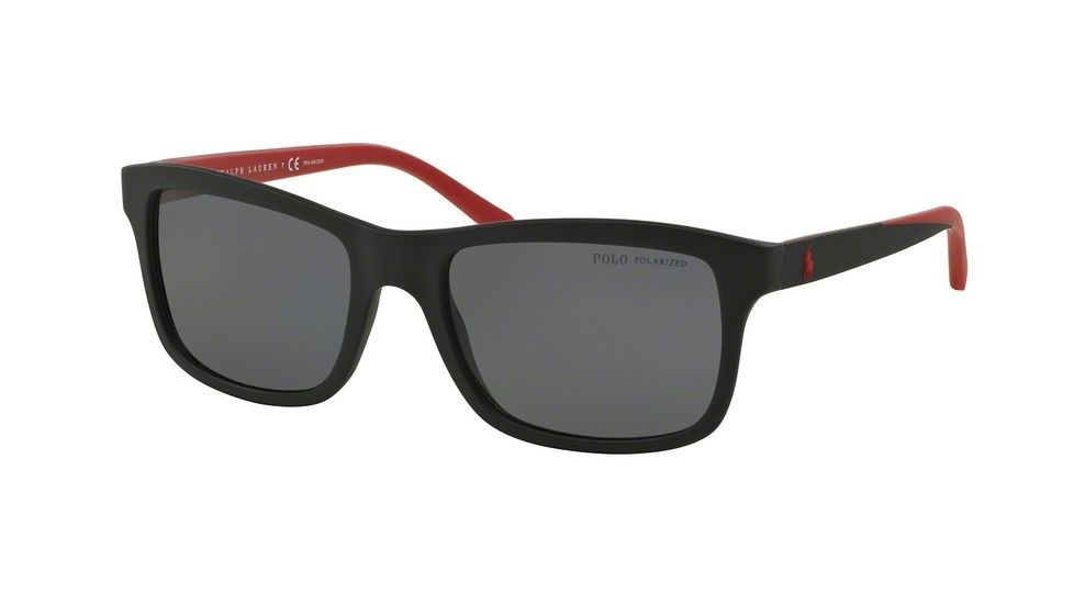 Polo PH4095 Bifocal Prescription Sunglasses PH4095-550481-57 - Lens Diameter 57 mm, Frame Color Matte Black