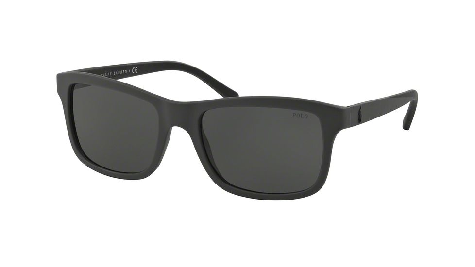 Polo PH4095 Bifocal Prescription Sunglasses PH4095-552787-57 - Lens Diameter 57 mm, Frame Color Matte Grey