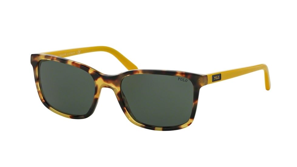 Polo PH4103 Progressive Prescription Sunglasses PH4103-554871-56 - Lens Diameter 56 mm, Frame Color Spotty Havana