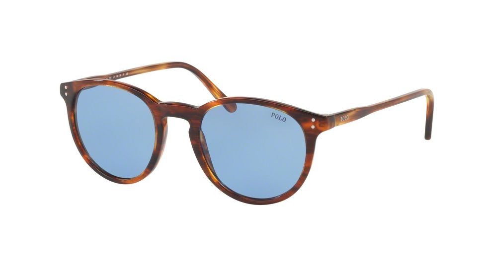 Polo PH4110 Progressive Prescription Sunglasses PH4110-500772-50 - Lens Diameter 50 mm, Frame Color Stripped Havana