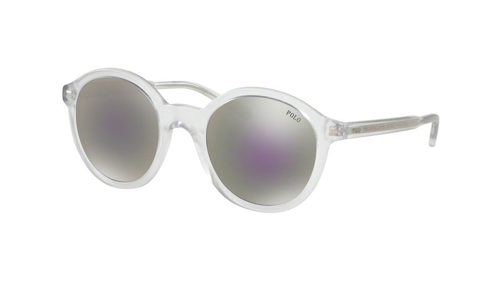 Polo PH4112 Single Vision Prescription Sunglasses PH4112-500225-50 - Lens Diameter 50 mm, Frame Color Vintage Crystal