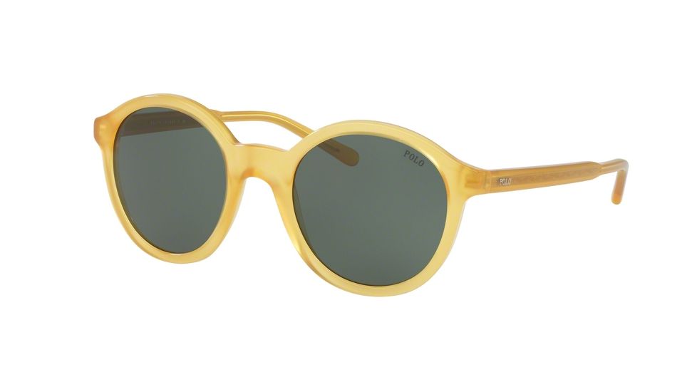 Polo PH4112 Single Vision Prescription Sunglasses PH4112-500571-50 - Lens Diameter 50 mm, Frame Color Shiny Crystal Honey