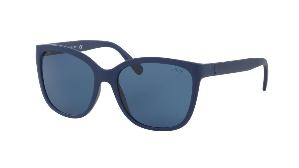 Polo PH4114 Progressive Prescription Sunglasses PH4114-561180-55 - Lens Diameter 55 mm, Frame Color Matte Blue