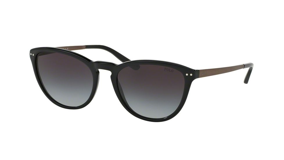 Polo PH4118 Sunglasses 50018G-55 - Black Frame, Grey Gradient Lenses
