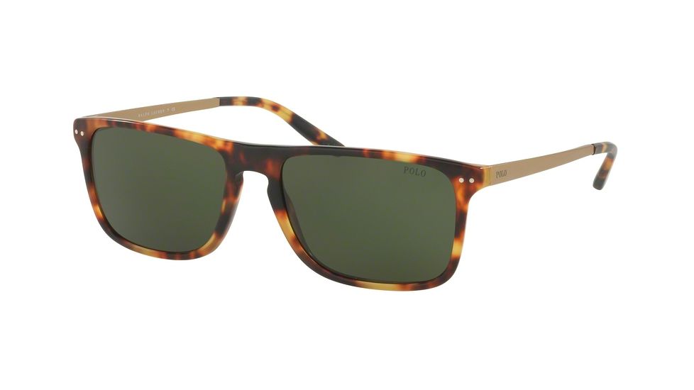 Polo PH4119 Single Vision Prescription Sunglasses PH4119-535171-56 - Lens Diameter 56 mm, Frame Color Vinta New Jerry Tortoise