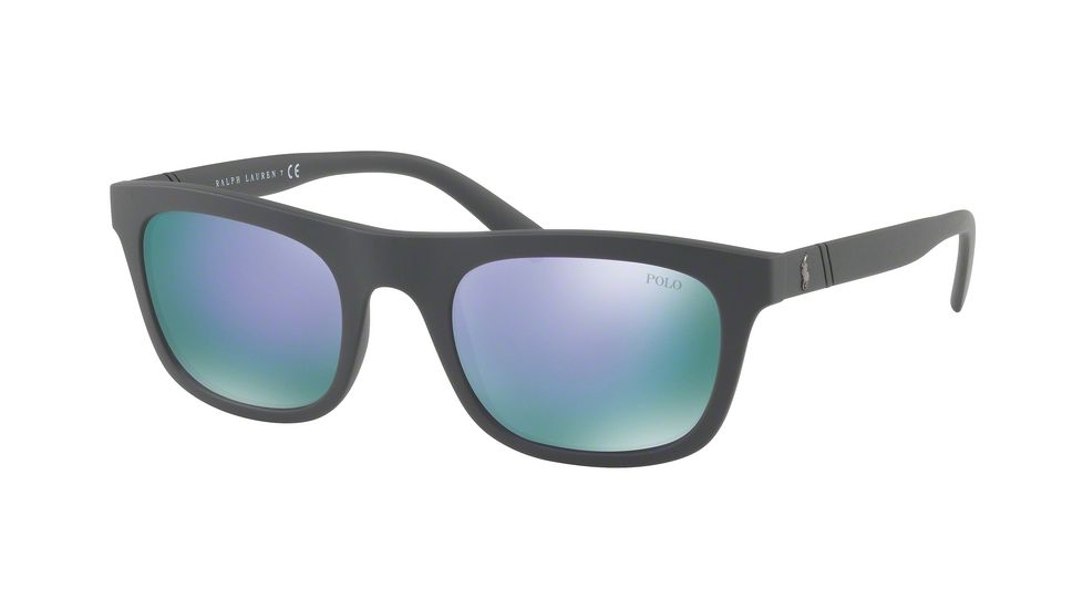 Polo PH4126 Single Vision Prescription Sunglasses PH4126-56354V-54 - Lens Diameter 54 mm, Frame Color Matte Grey