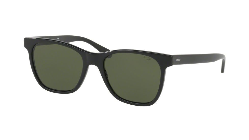 Polo PH4128 Bifocal Prescription Sunglasses, 54mm, Black, PH4128-500171-54-BI
