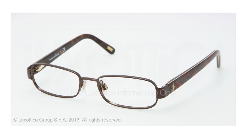 Polo PP8028 PP8028 Progressive Prescription Eyeglasses 104-44 - Brown Frame