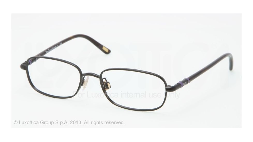 Polo PP8031 PP8031 Bifocal Prescription Eyeglasses 107-45 - Shiny Black Frame
