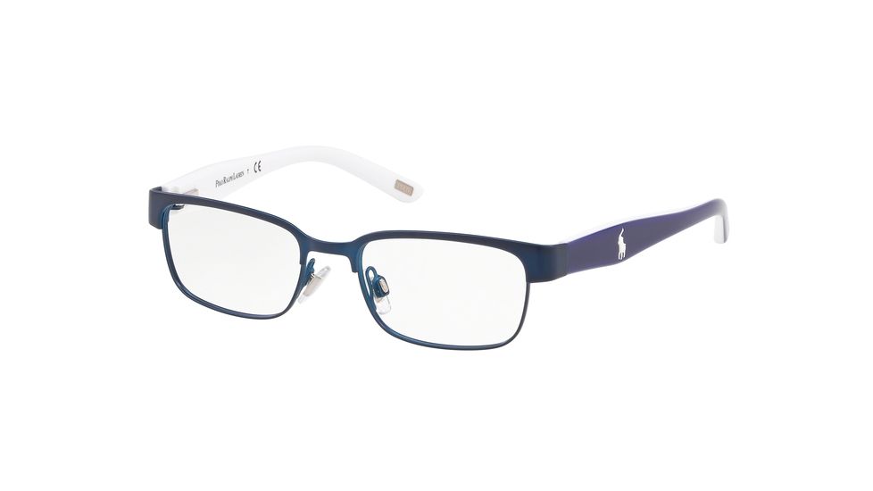 Polo PP8036 Eyeglass Frames 9370-46 - Blue Navy Matte