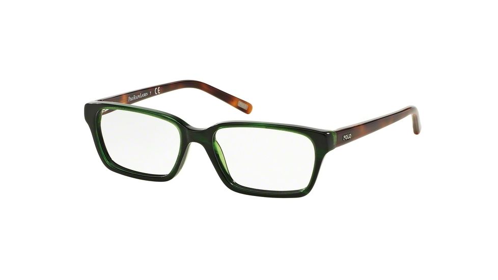 Polo PP8514 Progressive Prescription Eyeglasses 899-45 - Green Frame