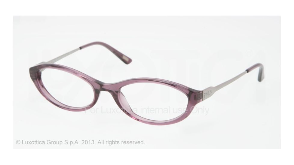 Polo PP8515 Eyeglass Frames 1014-45 - Transparent Violet Frame