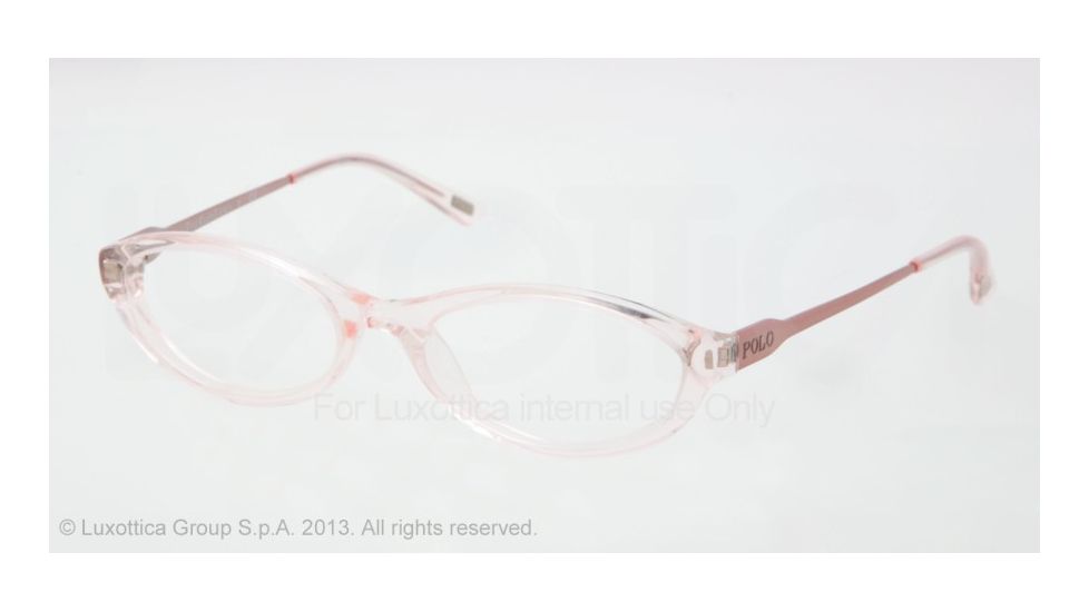 Polo PP8515 Eyeglass Frames 1015-45 - Transparent Pink Frame
