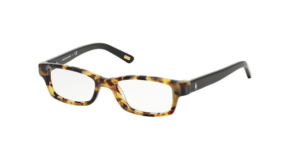 Polo PP8518 PP8518 Progressive Prescription Eyeglasses 810-44 - Spotty Tortoise Black Frame