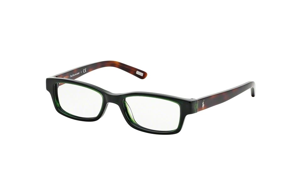 Polo PP8518 PP8518 Progressive Prescription Eyeglasses 899-44 - Green / Tortoise Frame