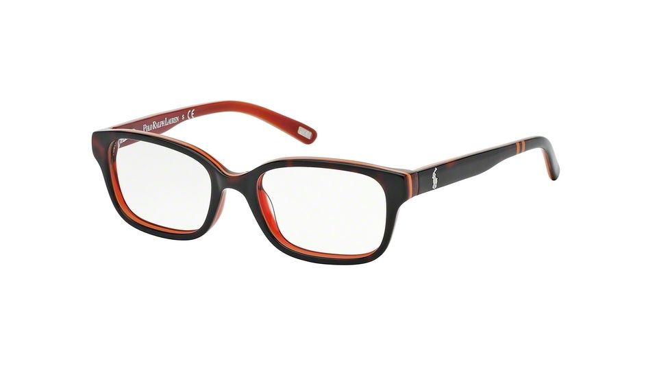 Polo PP8520 Eyeglass Frames 1245-46 - Tortoise/Orange Frame
