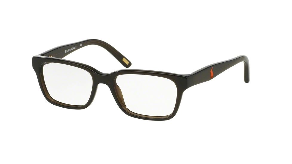 Polo PP8524 Single Vision Prescription Eyeglasses 1502-44 - Olive Frame