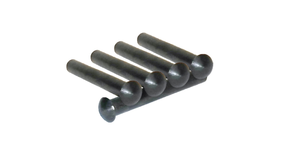 Poly Technologies AKS 1.570in Receiver Rivet 5 pcs, Black, 70-00-17