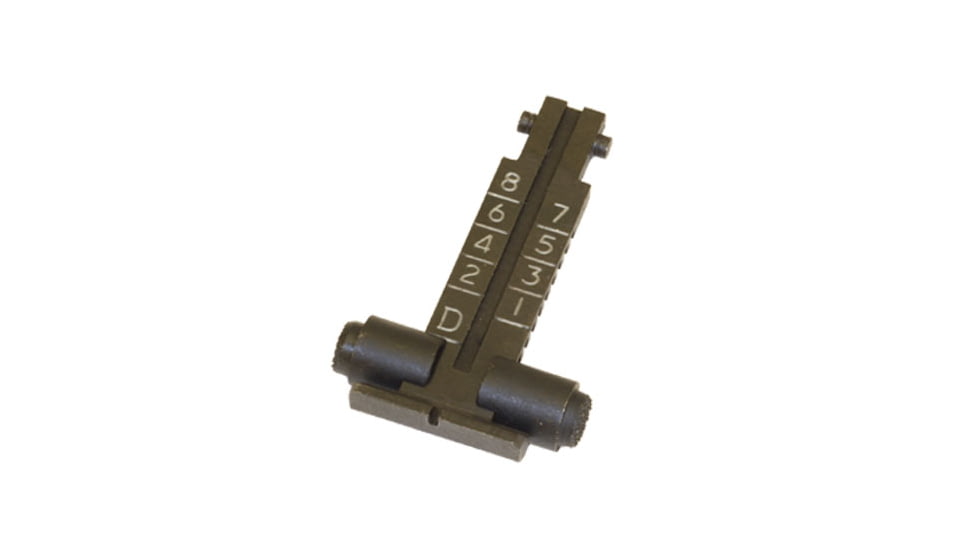 Poly Technologies Complete AKS Rear Sight Assembly, Black, 70-02