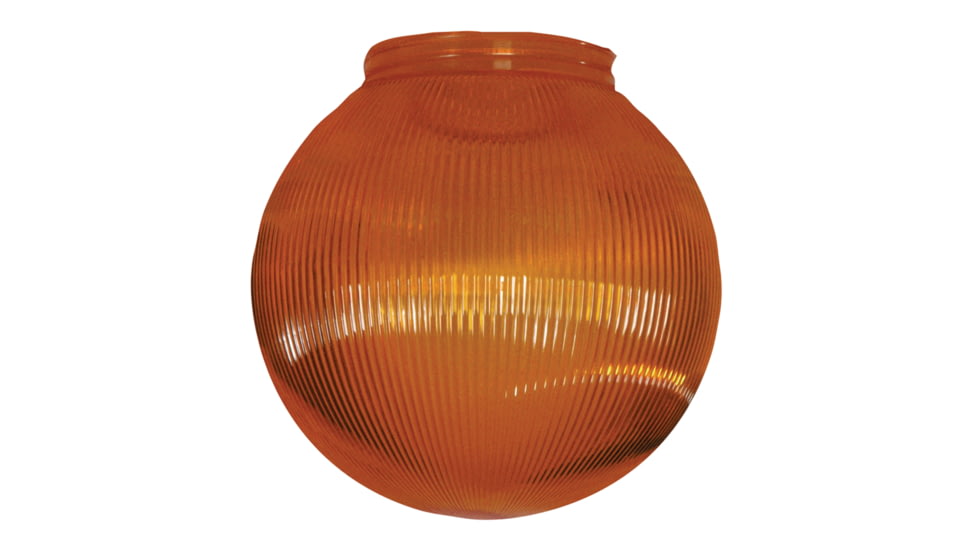 Polymer Products Replacement Globe For String Lights, Orange, 3216-51630