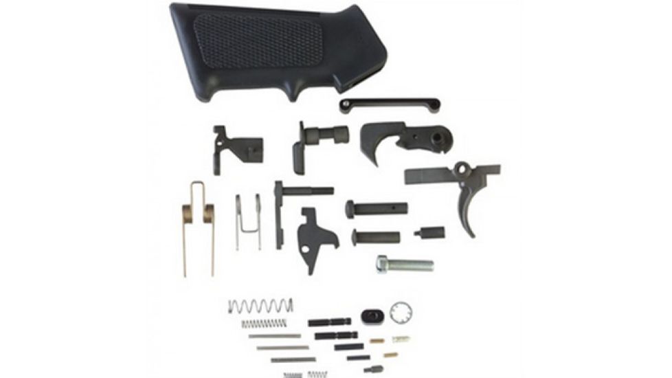 Polymer80 AR-15 Lower Parts Kit w/Pistol Grip, Black, P80-LPK556V1PH