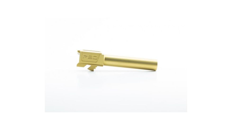 Polymer80 Glock 17 Standard Barrel, Titanium Nitride, Gold, P80-G17-S-TiN