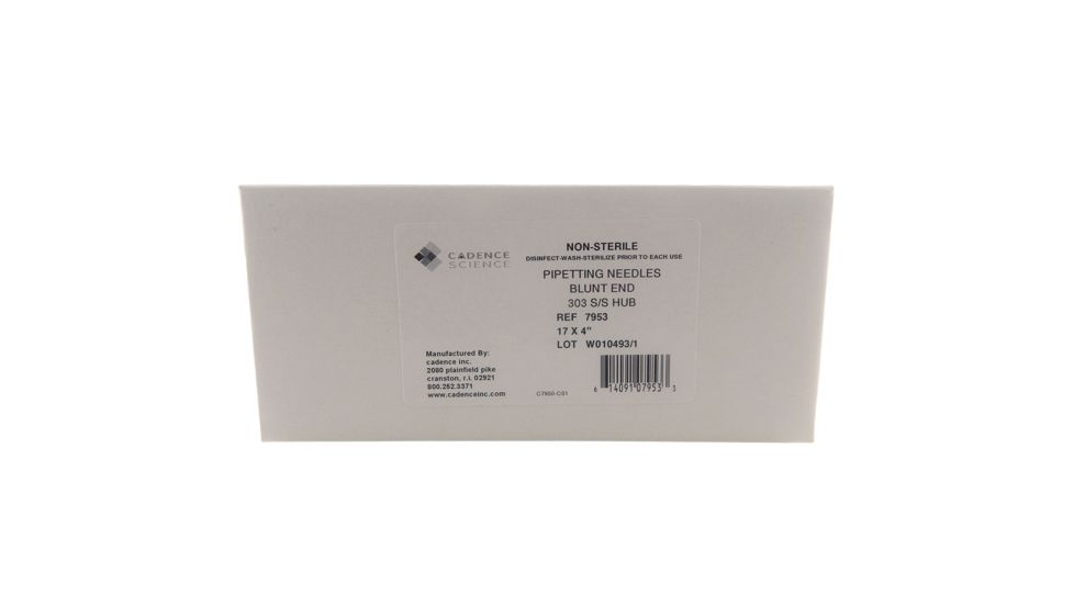 Popper Laboratory Pipetting Needles, Popper Sons 7953 Stainless Steel Hub With 304 Stainless Steel Tubing