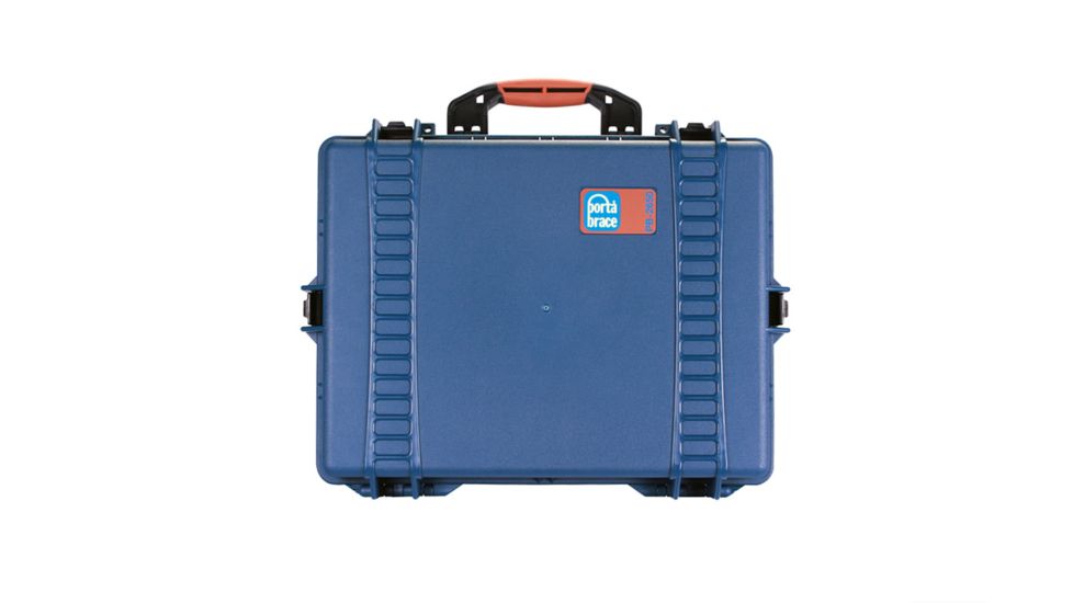 Porta Brace Wheeled Superlite Vault Hard Case w/out Foam,Blue PB-2650E