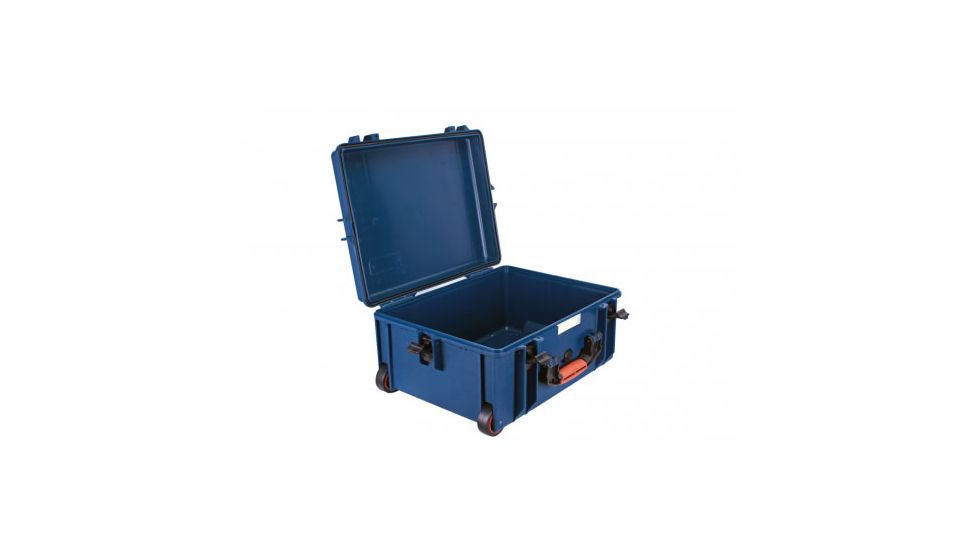 Porta Brace Wheeled Superlite Vault Hard Case w/out Foam,Blue PB-2650E