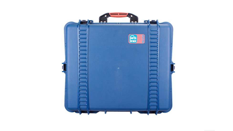Porta Brace Wheeled Superlite Vault Hard Case w/out Foam,Blue PB-2750E