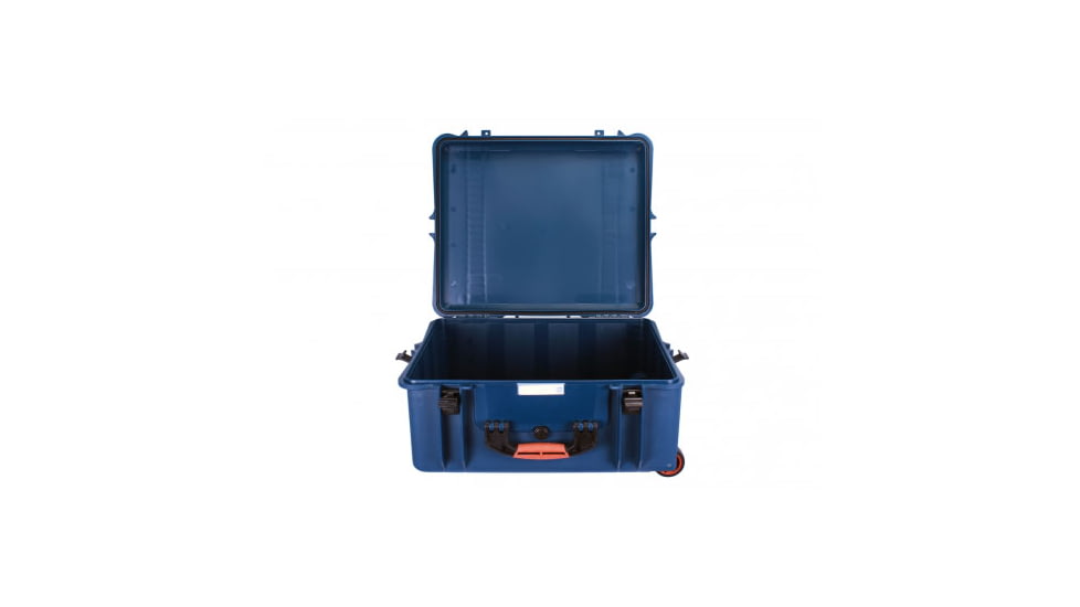 Porta Brace Wheeled Superlite Vault Hard Case w/out Foam,Blue PB-2750E
