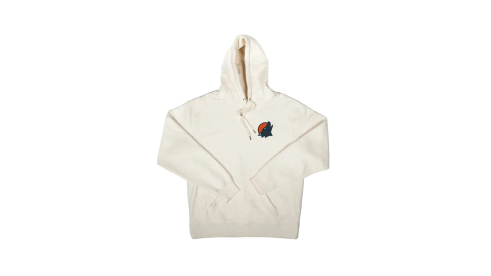 Portable Propane Fire Pit Howl Campfires Heavyweight Bone Howl Hoodie, HOODIE-BONE-L
