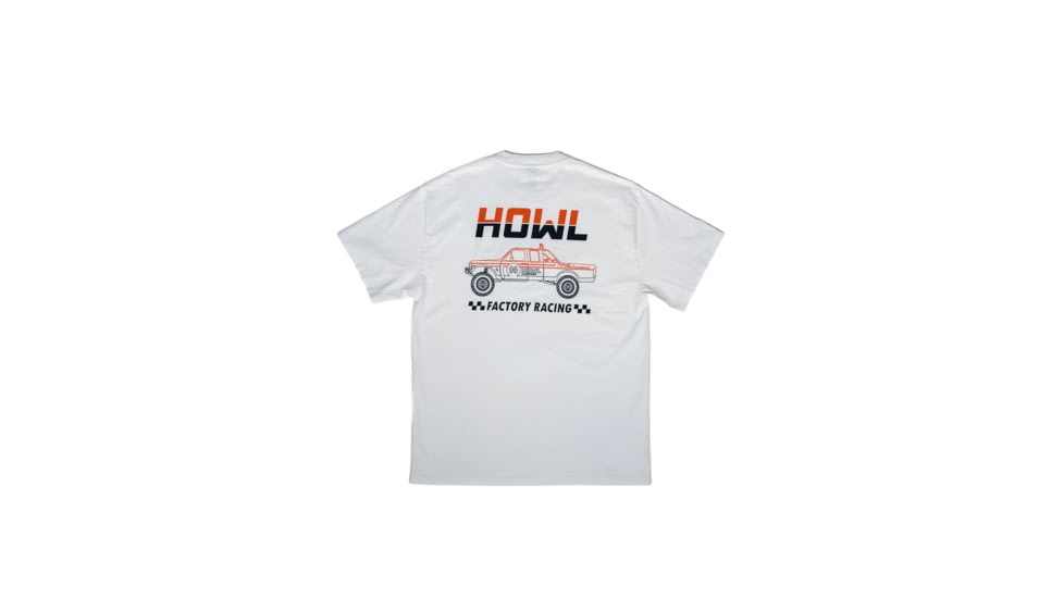 Portable Propane Fire Pit Howl Campfires Howl Factory Racing Heavyweight Tee, RACE-TEE-MEDIUM