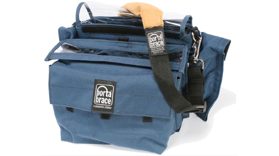 PortaBrace MXC-P01 Audio Combination Case for Sony DMX-P01 - Blue