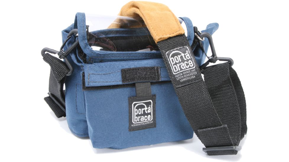 PortaBrace MX-24 MINI Audio Mixer Case for Sound Devices Mix Pre &amp; Shure FP24 - Blue