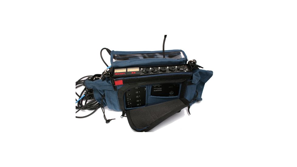 PortaBrace MXC-X4 Audio Combination Mixer Case - Blue