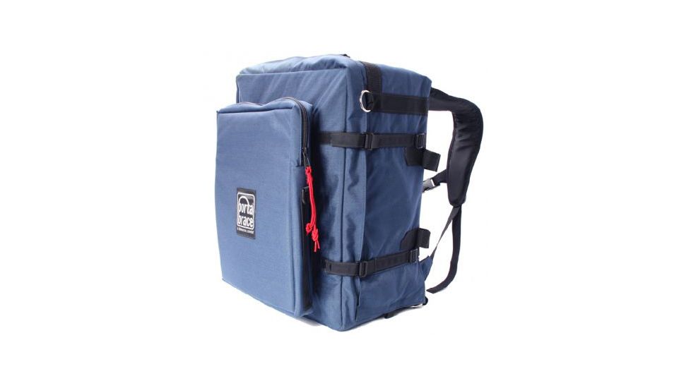 Portabrace BK-3LCL Modular Backpack Camera Case w/ Laptop Module, Blue