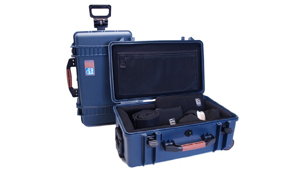 PortaBrace Super-Lite Hard Case w/ Wheels and Divider Kit PB-2550DK