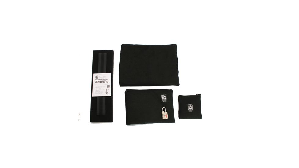 PortaBrace Super-Lite Rolling Hard Case with Divider Kit PB-2550DK