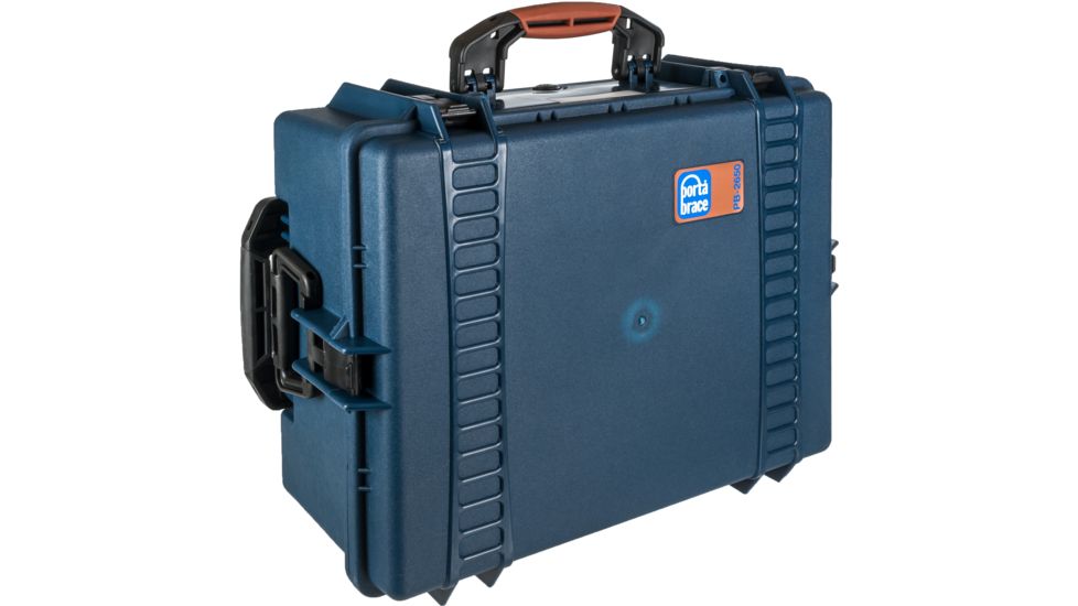 PortaBrace PB-2650DK Superlite Hard Case with Divider Kit (Blue)