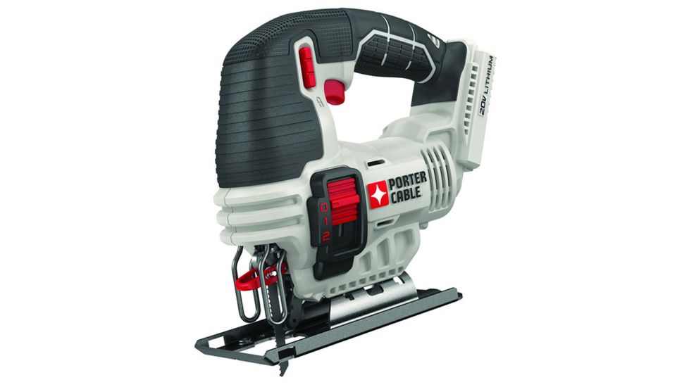 PORTER Cable 20 Volt Max Lithium Bare Jigsaw, White PCC650B