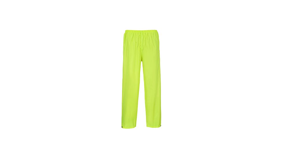 Portwest Classic Rain Pants, Yellow, 4XL, S441YER4XL