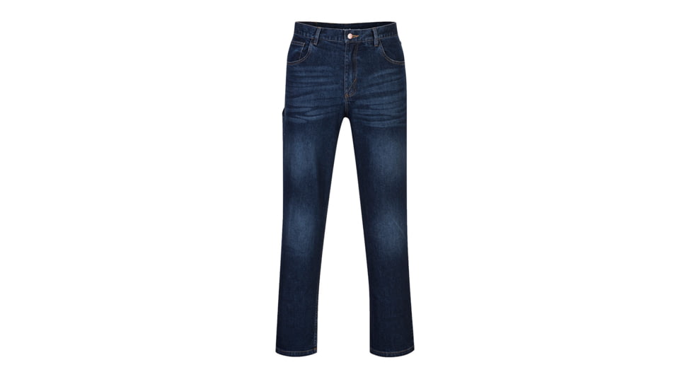 Portwest FR Stretch Denim Jeans, Indigo, 40 Tall, FR54INT40