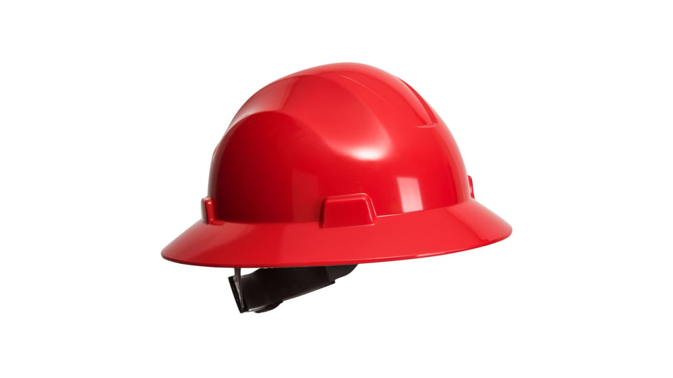 Portwest Full Brim Premier Hard Hat, Red, One Size, PS56RER