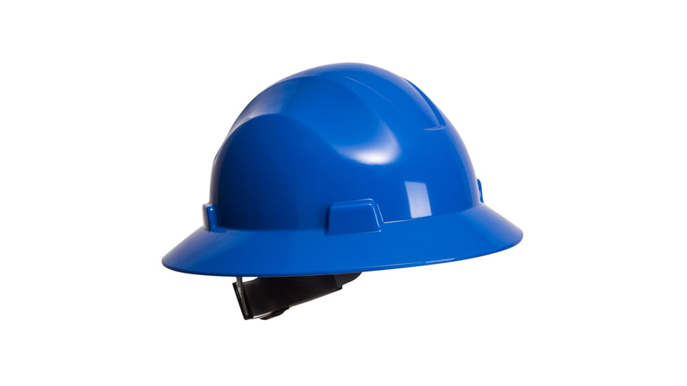 Portwest Full Brim Premier Hard Hat, Royal, One Size, PS56RBR