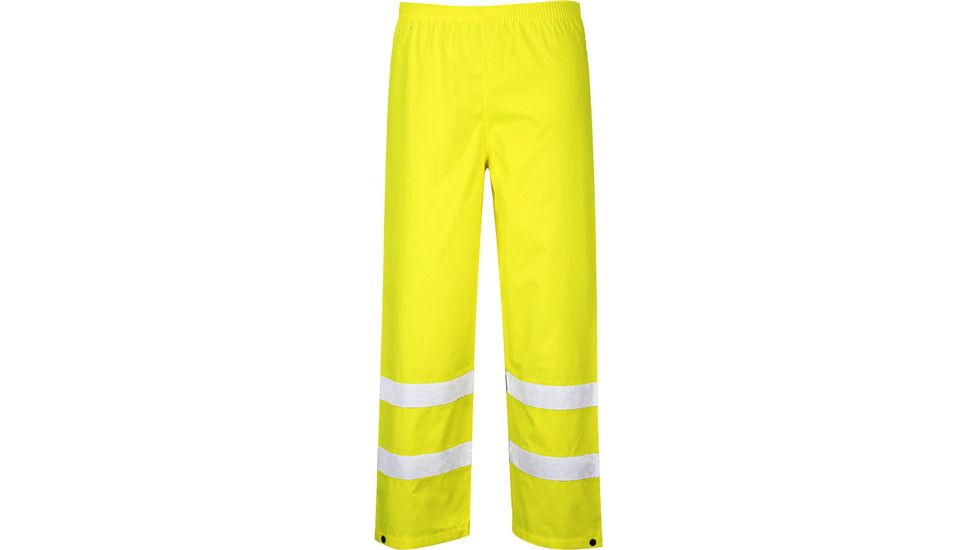 Portwest Hi-Vis Traffic Pants, Yellow, 5XL, S480YER5XL