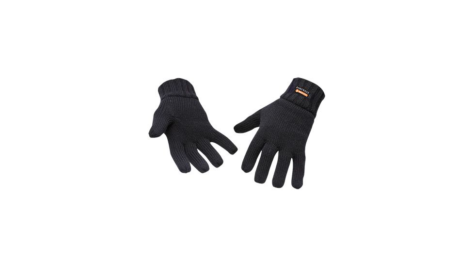 Portwest Insulatex Knit Glove, Black, GL13BKR