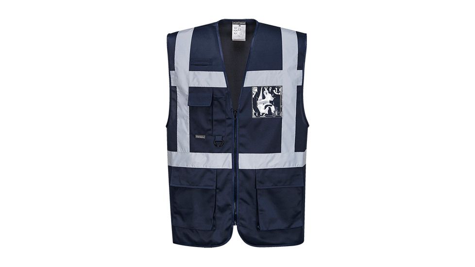 Portwest Iona Executive Vest, Navy, Small, UF476NARS